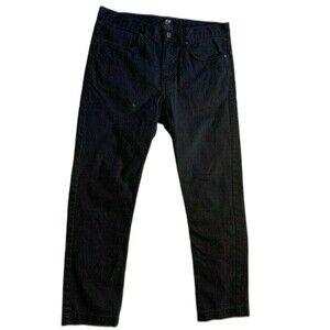 H&M Womens Jeans Size 29 Black Skinny Fit Stretch Mid Rise
